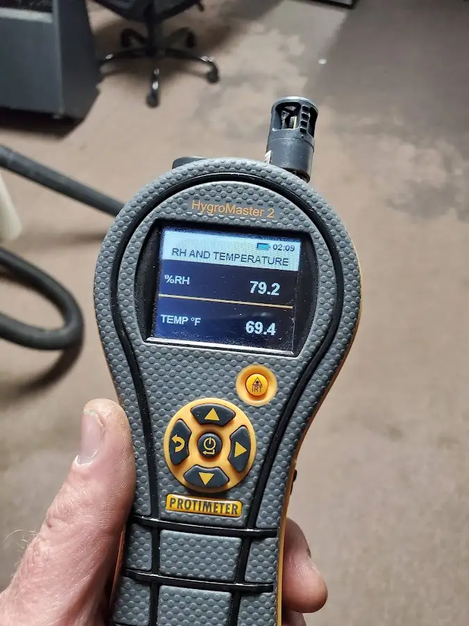 Moisture meter humidity assessment for Mold Remediation & Removal in Jefferson Hills
